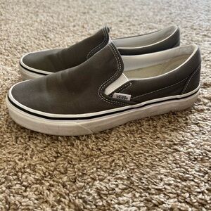 Vans Classic Charcoal Slip-Ons